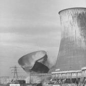 Demolition of the Hams Hall B cooling towers