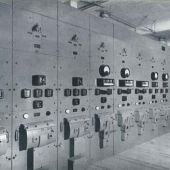 Hams Hall B switchgear hall.