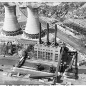 Ocker Hill aerial view 1953
