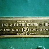 No.2 Turbine Nameplate