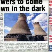 Burton Mail article on the towers