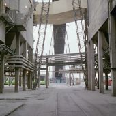 Out of the back of the station