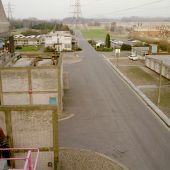 Picture out the mess room window