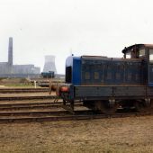 Nancy One of Staythorpe A's original diesel shunting engines prior to being transported to Shackersone. Photo supplied by Howard Peach