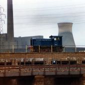 Staythorpe A's Remaining Diesel Shunting Engine. Photo supplied by Howard Peach