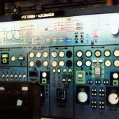 Staythorpe A No 3 Turbine Control panel. Photo supplied by Howard Peach