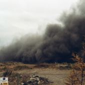 Staythorpe B Chimney Demolition 10