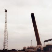 Staythorpe B Chimney Demolition 05