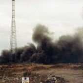 Staythorpe B Chimney Demolition 09
